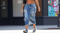 Rihanna Introduces A New Fashion Statement—the Skean (Skirt-Jean)