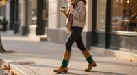 Just Saying, This Is The Only Fall Boot Color More Elegant Than Black, Burgundy, And Tan