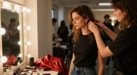 Adéla Swaps Her Red Leathers For A Surprisingly Simple After-Party Look