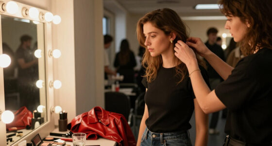 Adéla Swaps Her Red Leathers For A Surprisingly Simple After-Party Look